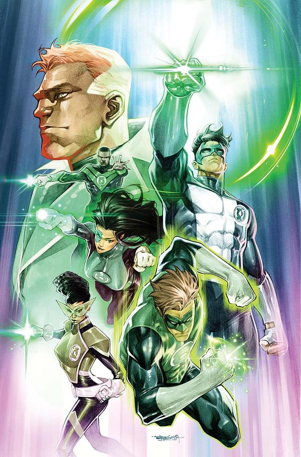 Green Lantern Fractured Spectrum #1 CVR B (ONE SHOT) CVR B STEPHEN SEGOVIA CARD STOCK cover