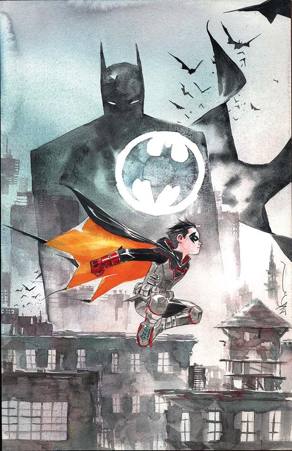 Batman And Robin #17 CVR C CVR C DUSTIN NGUYEN CARD STOCK cover