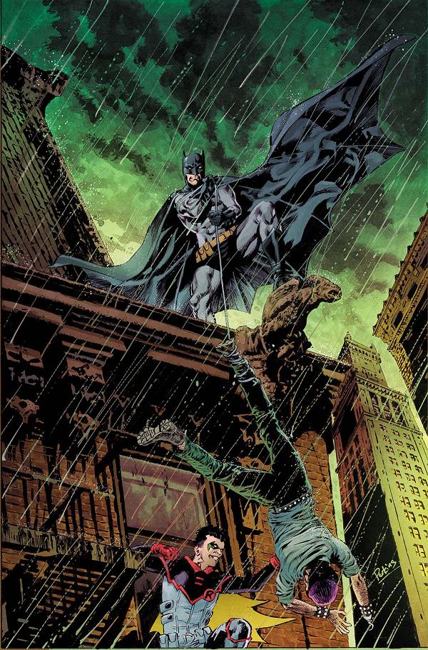 Batman And Robin #17 CVR D CVR D INC 1:25 MIKE PERKINS CARD STOCK cover