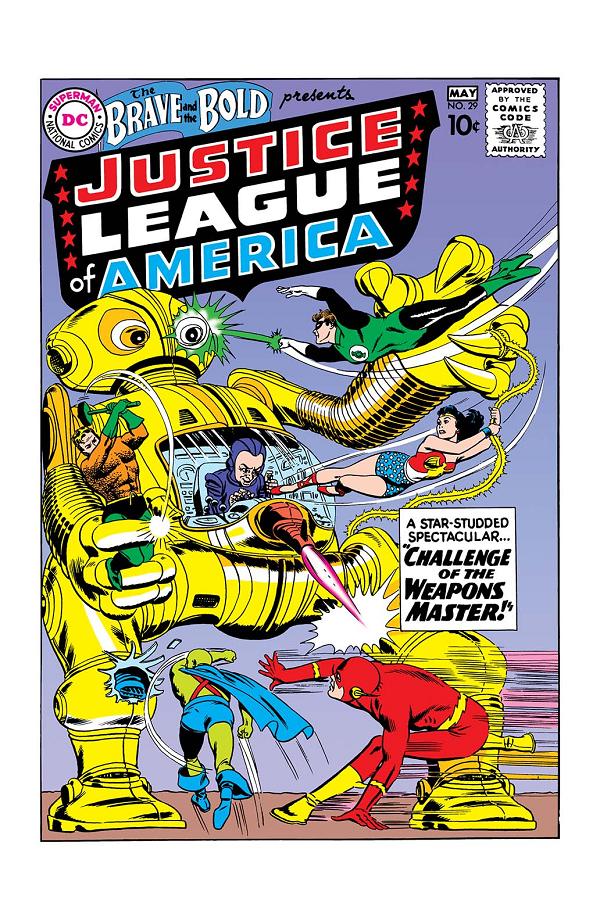 Brave And The Bold #29 CVR A MIKE SEKOWSKY & MURPHY ANDERSON cover