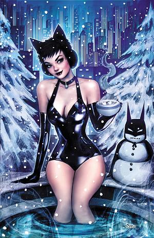 Catwoman #72 CVR D CVR D NATHAN SZERDY SWEATER WEATHER CARD STOCK cover