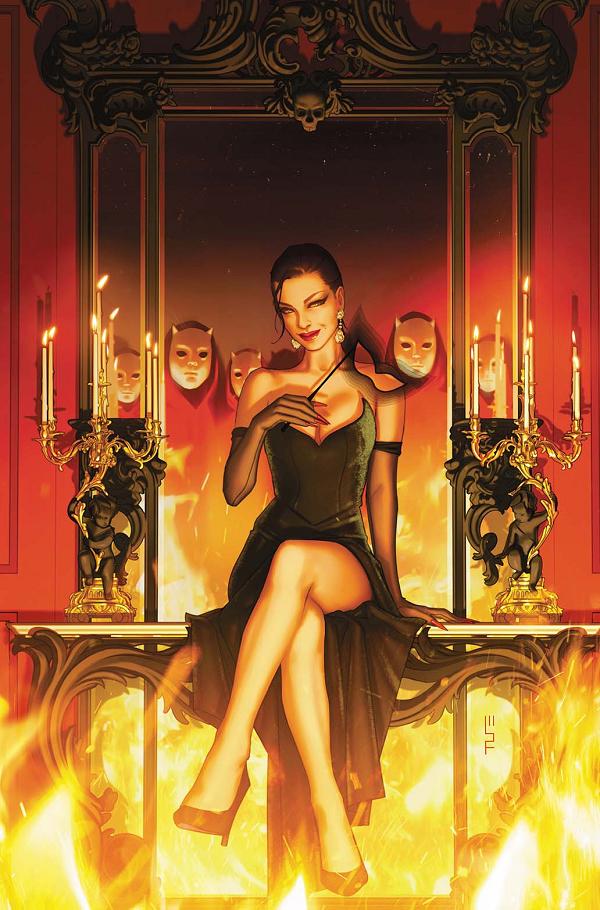Catwoman #72 CVR E CVR E INC 1:25 W SCOTT FORBES CARD STOCK cover
