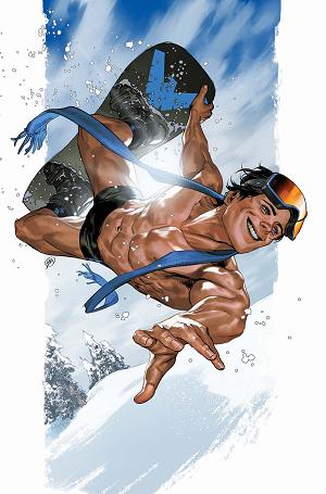 Nightwing #122 CVR D CVR D YASMINE PUTRI SWEATER WEATHER CARD STOCK cover