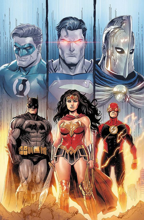 Justice League Unlimited #3 CVR F CVR F INC 1:25 TYLER KIRKHAM CARD STOCK cover