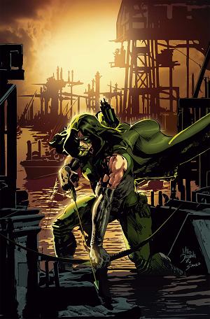 Green Arrow #20 CVR B CVR B MIKE DEODATO JR CARD STOCK cover