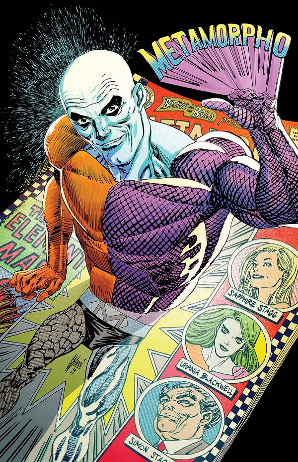 Metamorpho The Element Man #2 CVR B CVR B GUILLEM MARCH CARD STOCK cover
