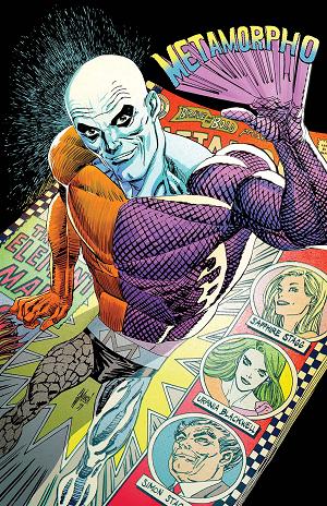 Metamorpho The Element Man #2 CVR B CVR B GUILLEM MARCH CARD STOCK cover