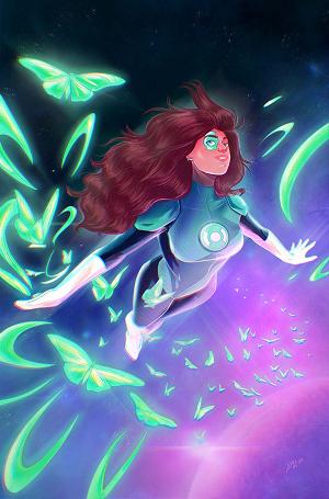 Green Lantern #19 CVR D CVR D INC 1:25 YASMIN FLORES MONTANEZ CARD STOCK cover