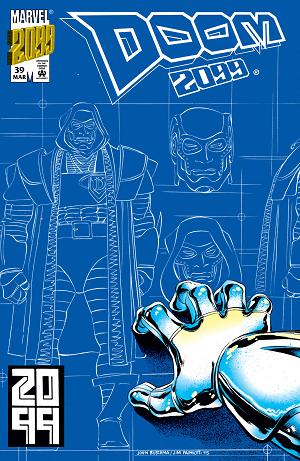 Doom 2099 (1993) #39 cover