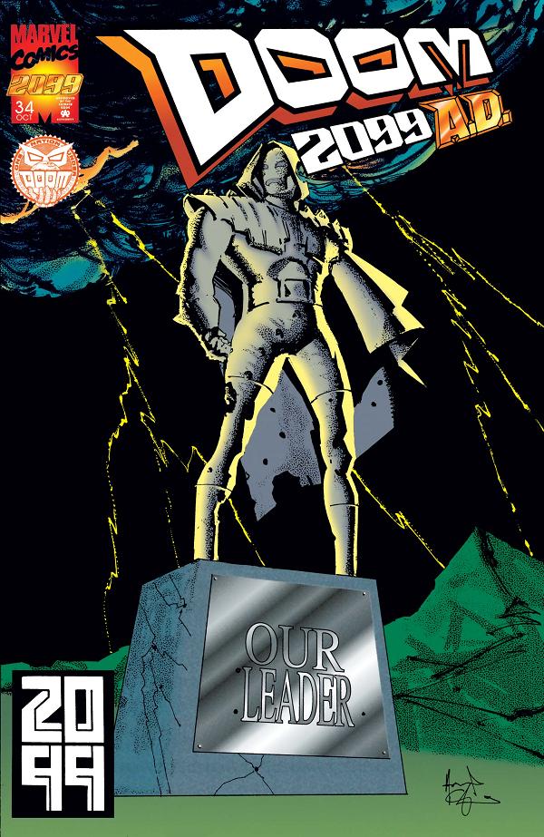 Doom 2099 (1993) #34  cover