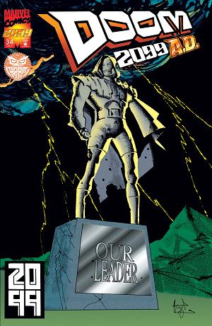 Doom 2099 (1993) #34 cover