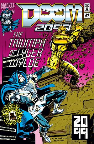 Doom 2099 (1993) #24 cover