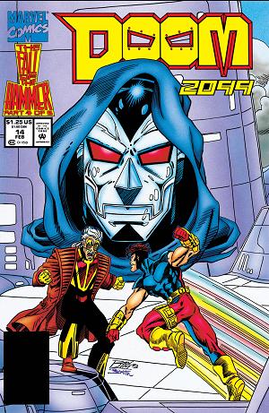 Doom 2099 (1993) #14 cover