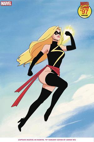 Captain Marvel #5 ANNIE WU MARVEL 97 cover