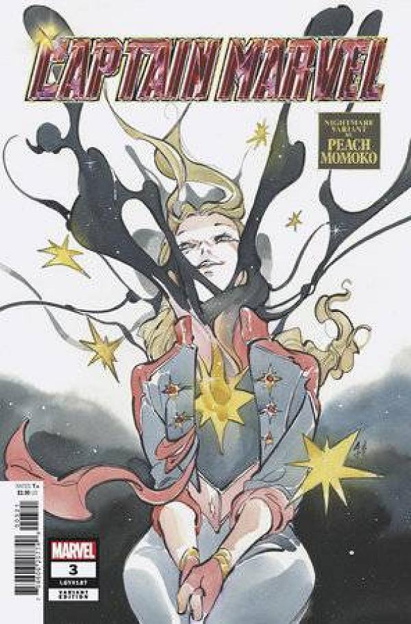 Captain Marvel #3 PEACH MOMOKO NIGHTMARE cover