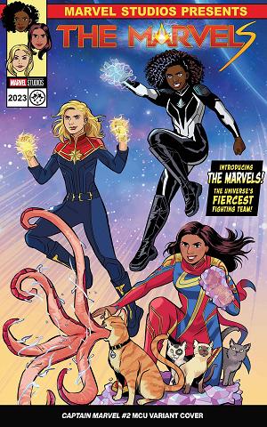 Captain Marvel #2 MCU cover