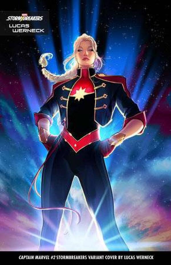 Captain Marvel #2 LUCAS WENECKS STORMBREAKERS cover
