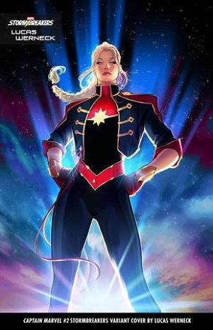 Captain Marvel #2 LUCAS WENECKS STORMBREAKERS cover
