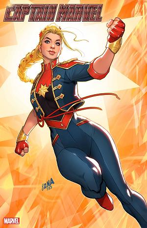 Captain Marvel #1 DAVID NAKAYAMA FOIL cover