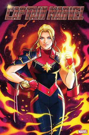 Captain Marvel #1 JEN BARTEL cover