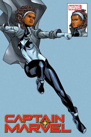 Captain Marvel #50 GARRON MARVEL ICON cover