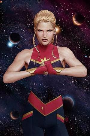 Captain Marvel #1 2ND PTG JTC VIRGIN cover