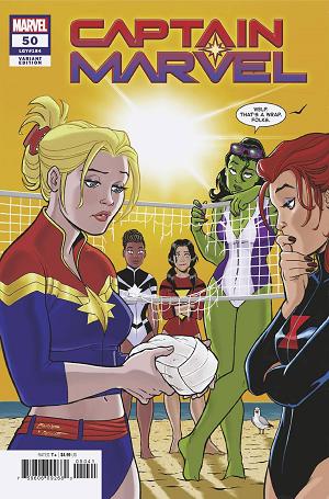 Captain Marvel #50 AMANDA CONNER cover