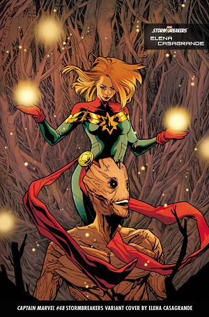 Captain Marvel #48 CASAGRANDE STORMBREAKERS cover