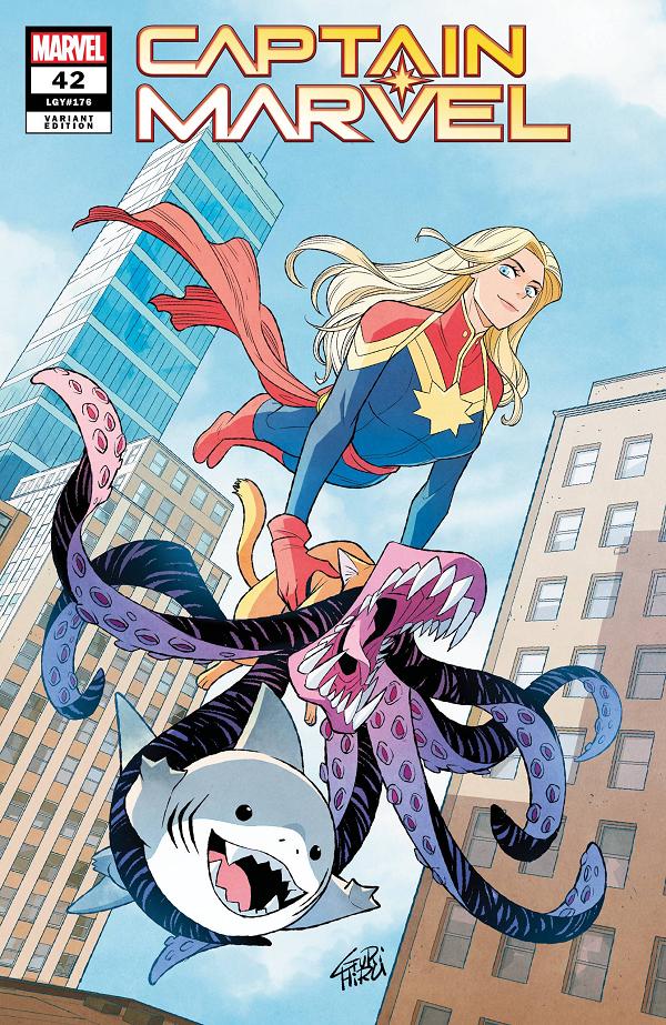 Captain Marvel #42 GURIHIRU JEFF THE LANDSHARK cover