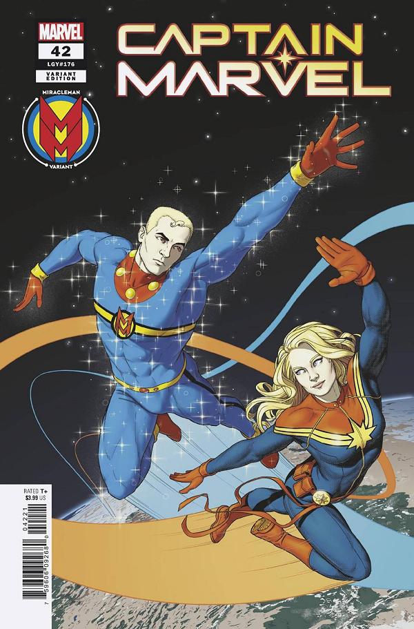 Captain Marvel #42 MCKELVIE MIRACLEMAN VARIANT cover