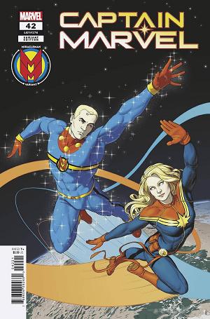 Captain Marvel #42 MCKELVIE MIRACLEMAN VARIANT cover