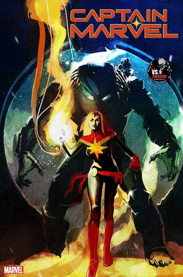 Captain Marvel #40 NORD PREDATOR cover
