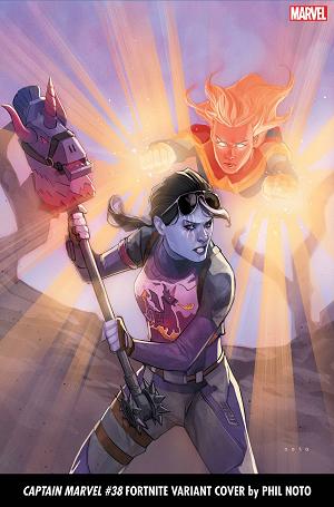 Captain Marvel #38 NOTO FORTNITE cover