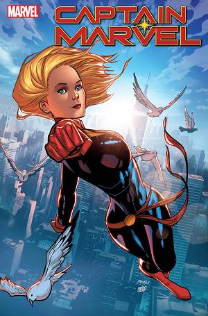 Captain Marvel #38 BAZALDUA cover