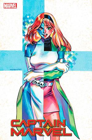 Captain Marvel #37 GONZALES X-GWEN cover