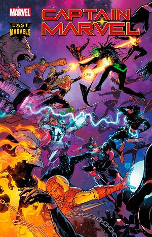 Captain Marvel #36  cover