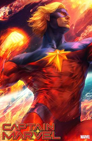 Captain Marvel #34 ARTGERM TEASER cover