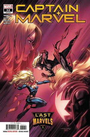 Captain Marvel #32  cover