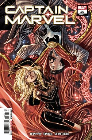 Captain Marvel #29 cover