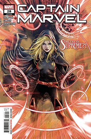 Captain Marvel #28 cover