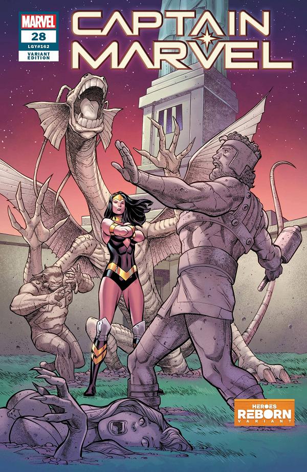Captain Marvel #28 PACHECO REBORN cover