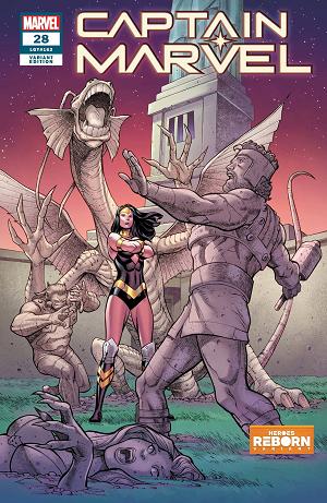 Captain Marvel #28 PACHECO REBORN cover