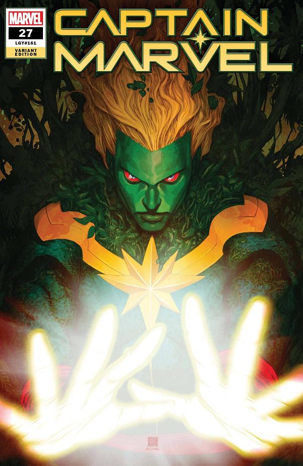 Captain Marvel #27 CHANG CAPTAIN MARVEL-THING cover