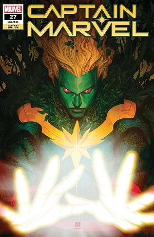 Captain Marvel #27 CHANG CAPTAIN MARVEL-THING cover