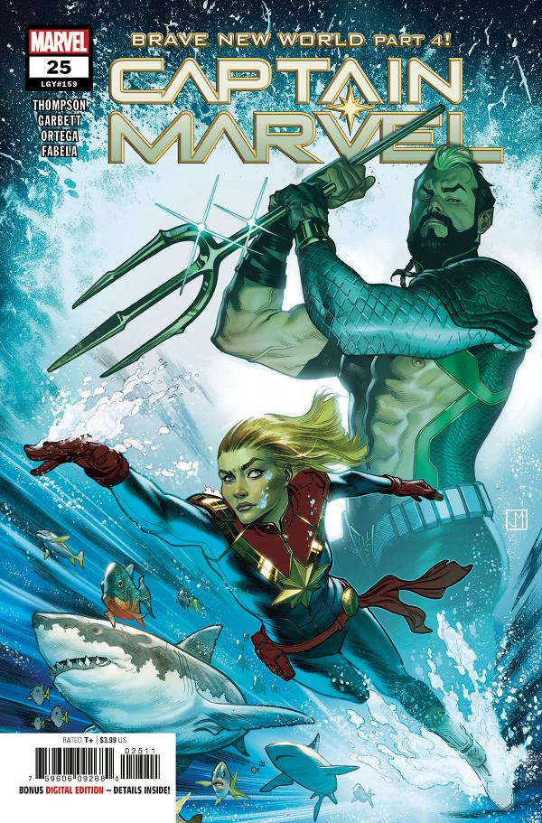 Captain Marvel #25  cover