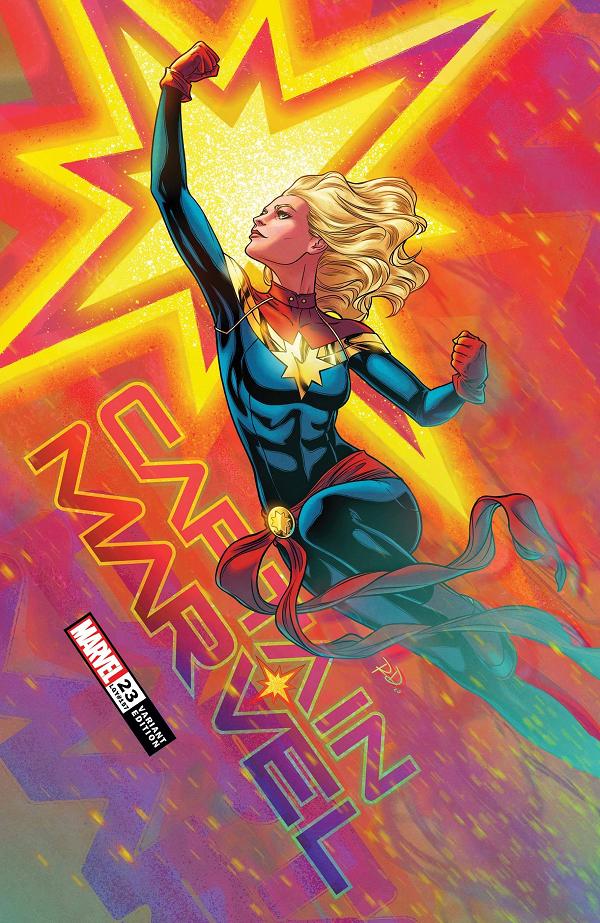 Captain Marvel #23 DAUTERMAN cover