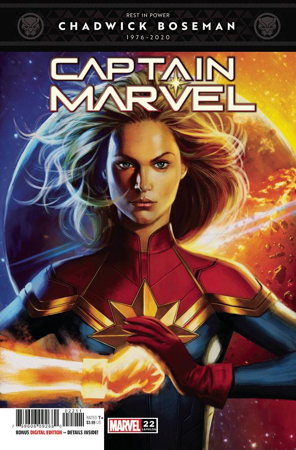 Captain Marvel #22 cover