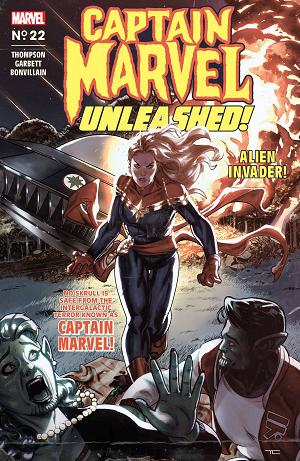 Captain Marvel #22  cover