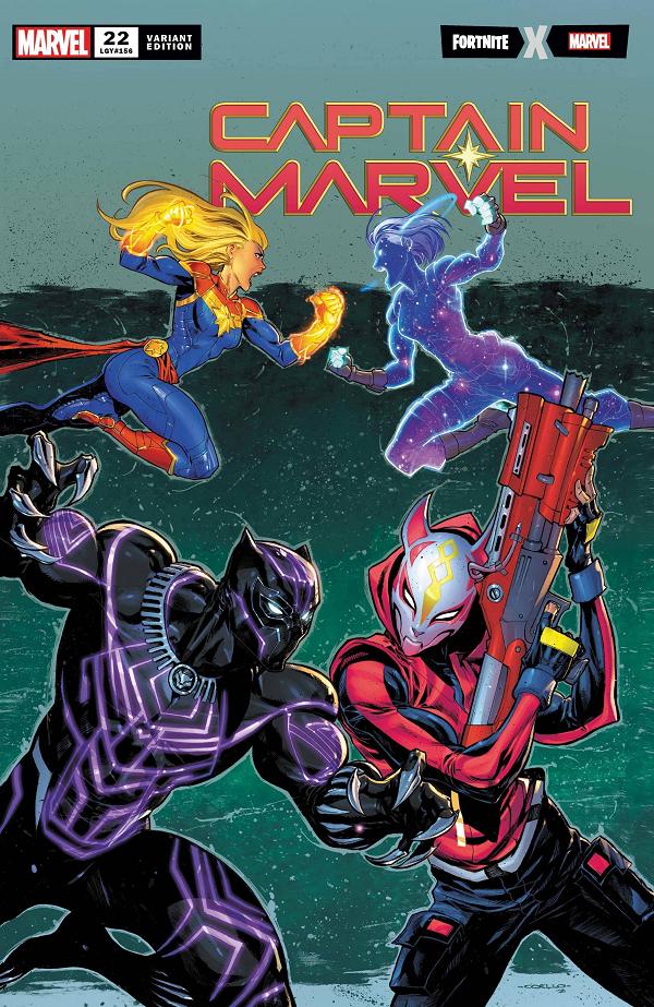 Captain Marvel #22 variant cover by Jorge Molina