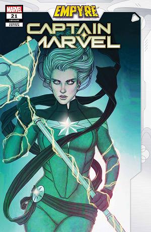 Captain Marvel #21 FRISON EMPYRE cover